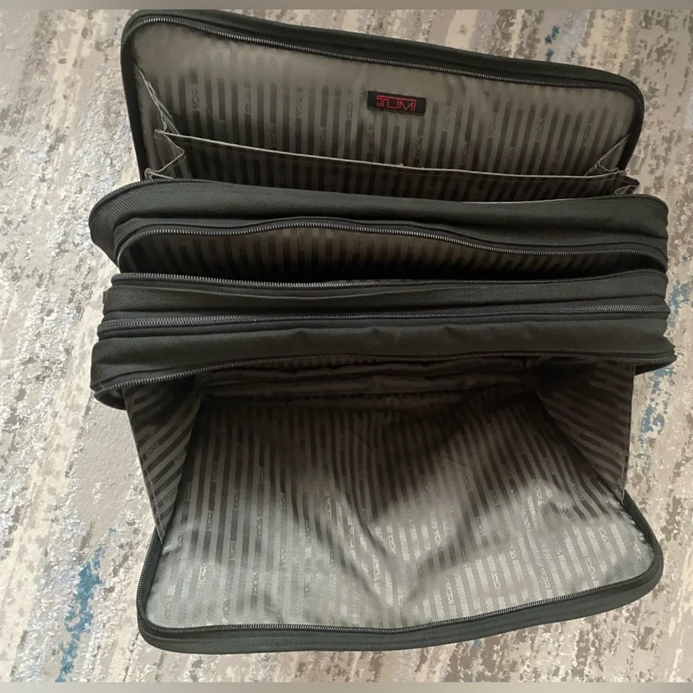 Tumi Black Briefcase for Men
